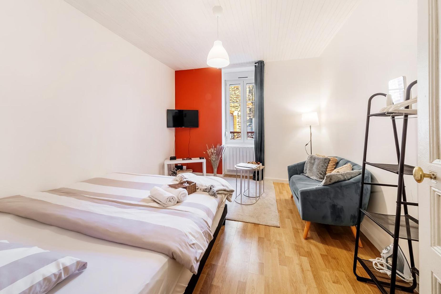 Charmant Cocon Au Coeur De Rennes Calme Et Lumineux Exterior foto